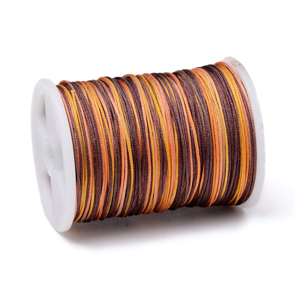 Polyesterkordel Farbmix 0,4mm 15m/Rolle