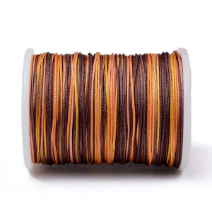 Polyesterkordel Farbmix 0,4mm 15m/Rolle