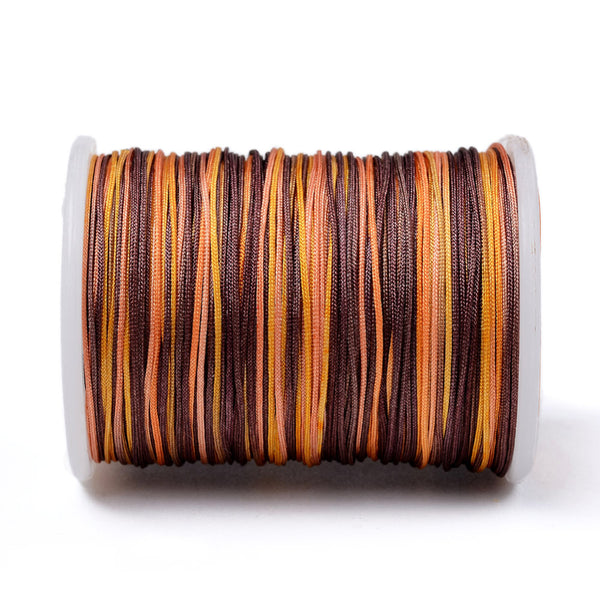 Polyesterkordel Farbmix 0,4mm 15m/Rolle