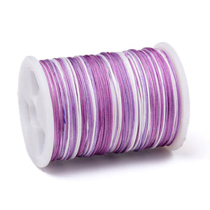 Polyesterkordel Farbmix 0,4mm 15m/Rolle