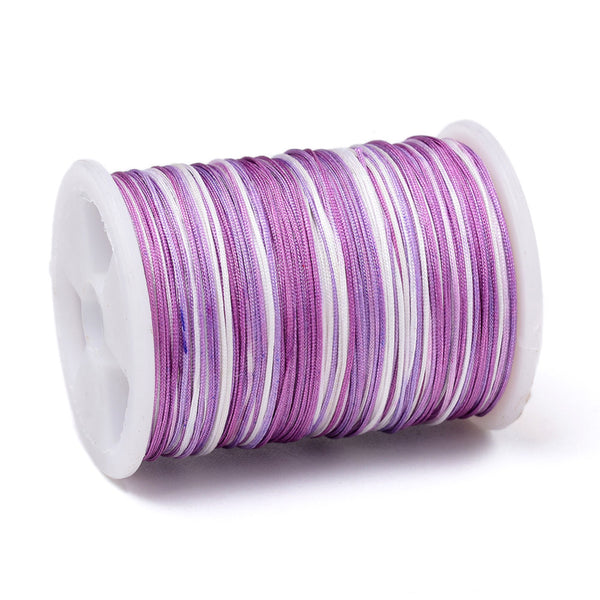Polyesterkordel Farbmix 0,4mm 15m/Rolle