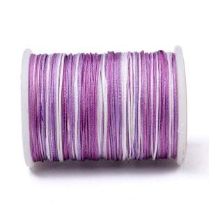 Polyesterkordel Farbmix 0,4mm 15m/Rolle
