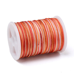Polyesterkordel Farbmix 0,4mm 15m/Rolle