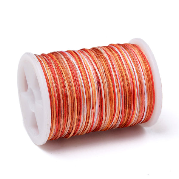 Polyesterkordel Farbmix 0,4mm 15m/Rolle