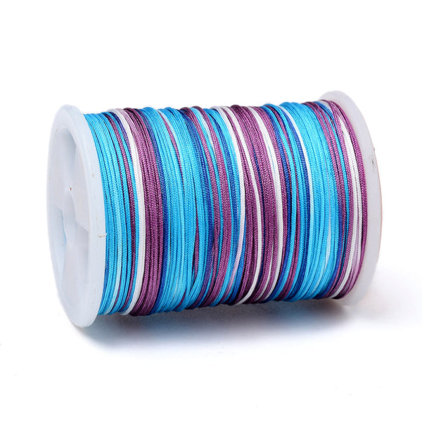 Polyesterkordel Farbmix 0,4mm 15m/Rolle