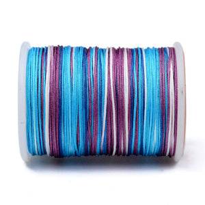 Polyesterkordel Farbmix 0,4mm 15m/Rolle
