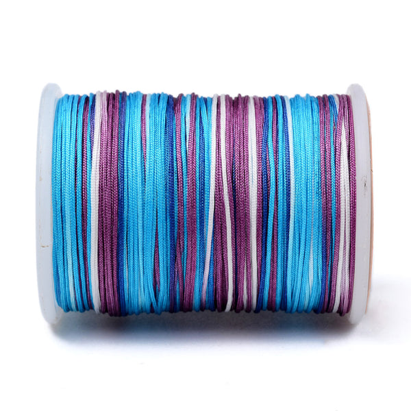 Polyesterkordel Farbmix 0,4mm 15m/Rolle