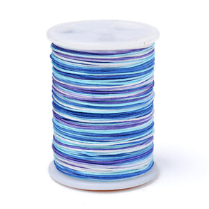 Polyesterkordel Farbmix 0,4mm 15m/Rolle