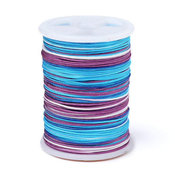 Polyesterkordel Farbmix 0,4mm 15m/Rolle