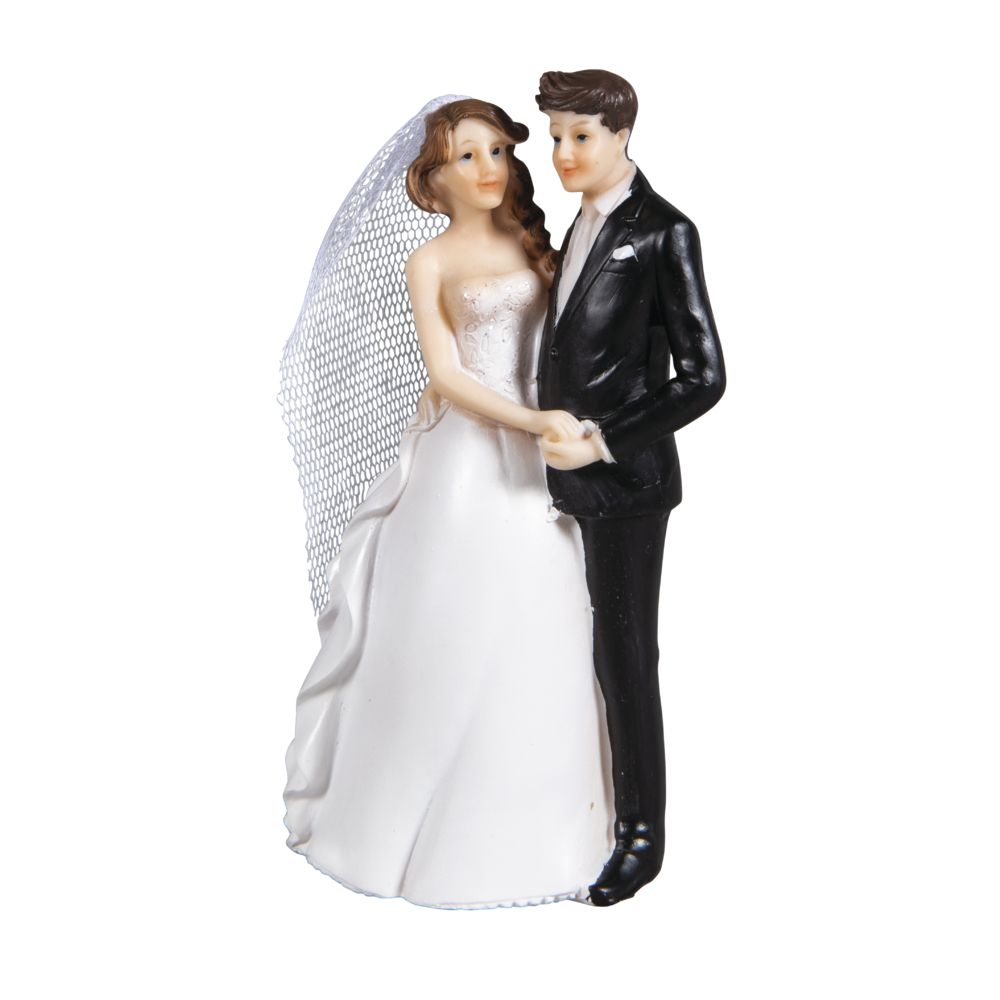 Polyresin Brautpaar 9x5,3x14,2cm