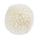 Pompons champagner 50 mm 3 Stück