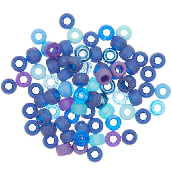Ponii Beads Mix Acrylperlen 9x6mm 80 Stück