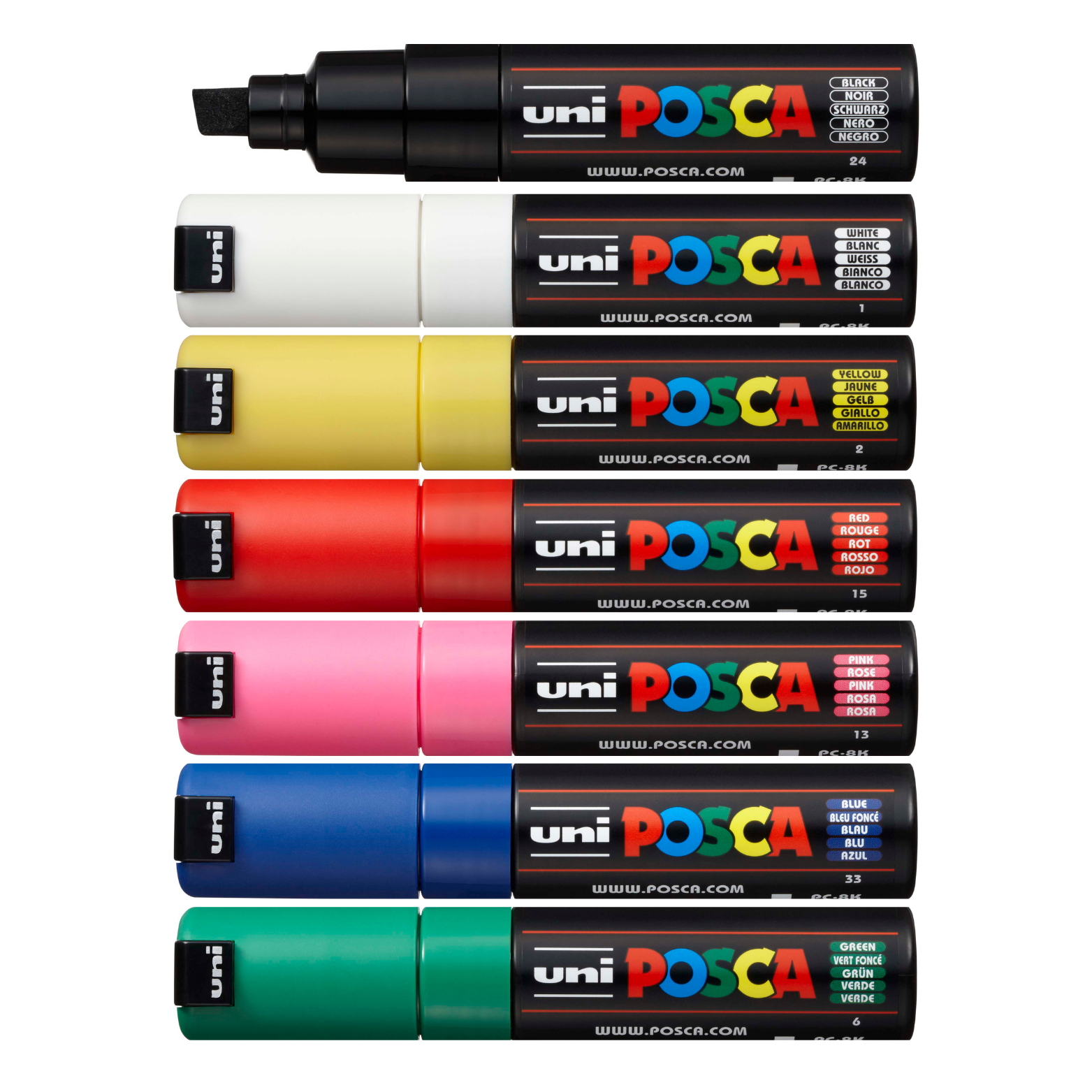 Posca Unimarker Keilspitze, PC-8K, 8 mm