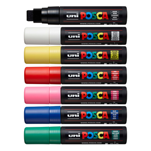 Posca Farbmarker Rechteckspitze extra-breit 15mm