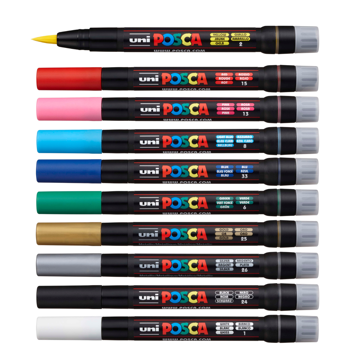 Posca Uni Marker Pinselspitze 1 -10mm