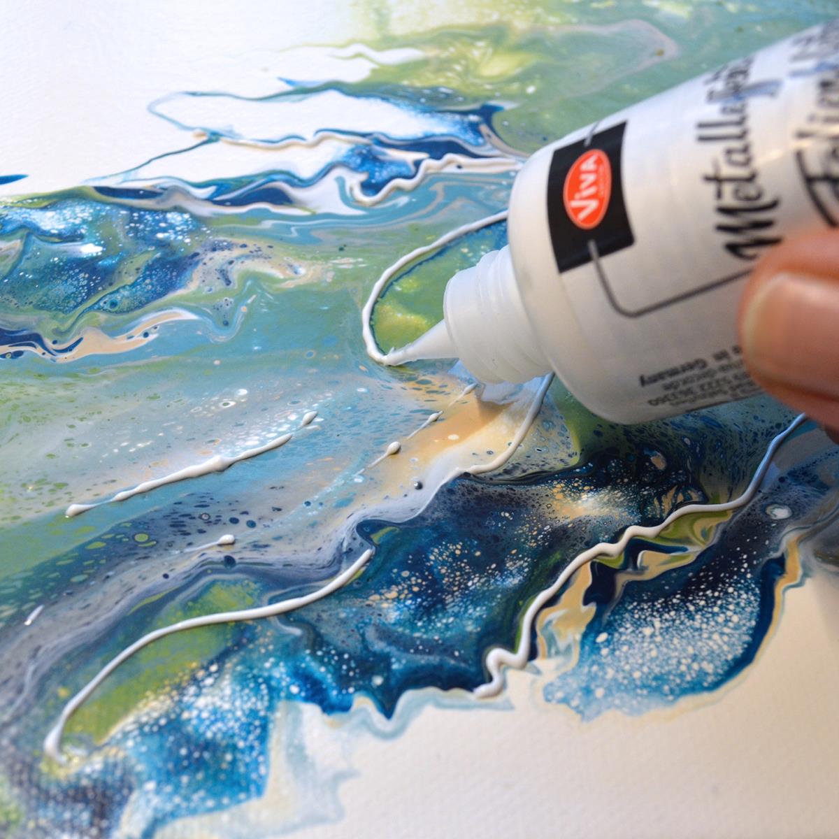 Metalleffekt-Folienkleber transparent 90ml/104g