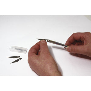 Präzisionsmesser mit 3 Ersatzklingen