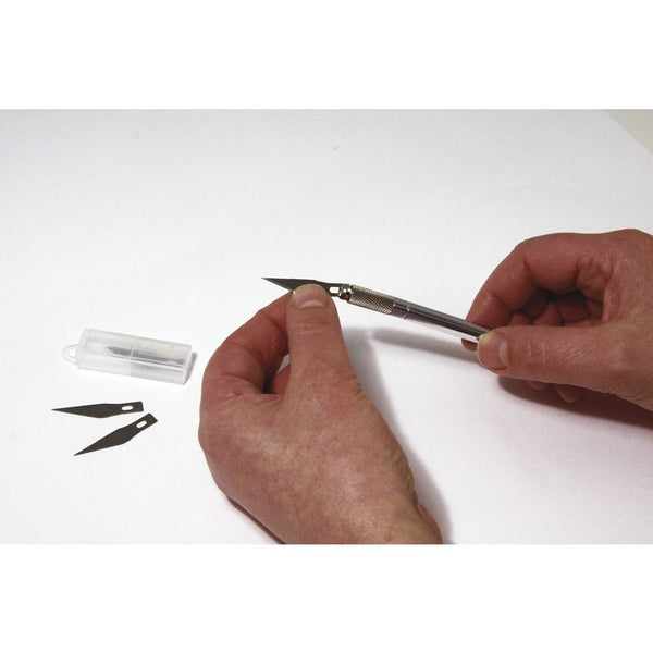 Präzisionsmesser mit 3 Ersatzklingen