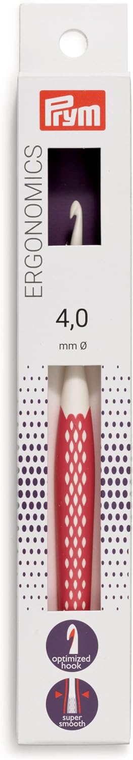 Prym Ergonomics Wollhäkelnadel ergonomisch geformt verschiedene Stärken