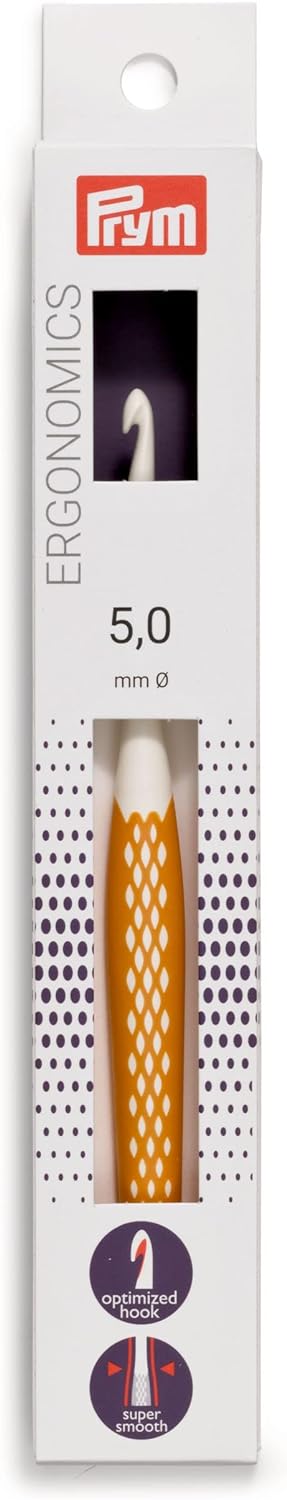 Prym Ergonomics Wollhäkelnadel ergonomisch geformt verschiedene Stärken