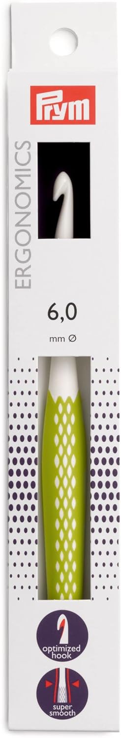 Prym Ergonomics Wollhäkelnadel ergonomisch geformt verschiedene Stärken