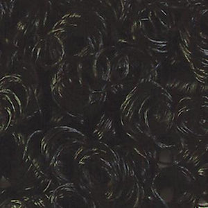 Puppenhaar Locken schwarz 15g