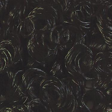 Puppenhaar Locken schwarz 15g