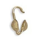 Quetschkalotte goldfärbig 9x3mm 20 Stück