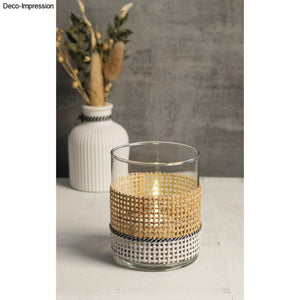 Rattan Geflecht natur 35x60cm Rolle 1Stück