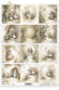 Reispapier Vintage Maus-Familie A4 210x297mm 30-35g/m² 1 Bogen