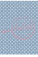 Reispapier Decoupage Fliesenmuster blau weiß A4 25-30g/m² 1 Bogen