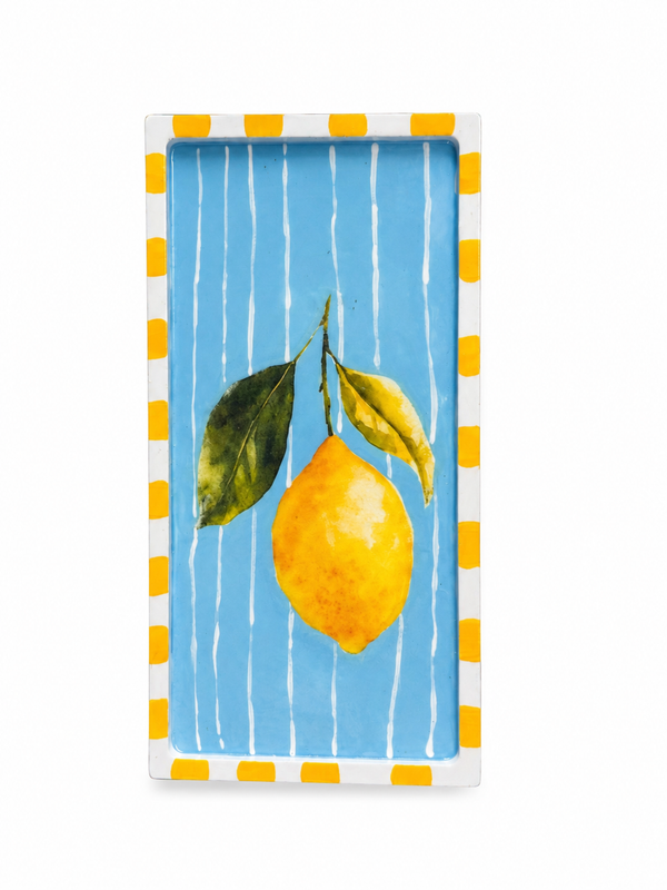 Reispapier Decoupage Zitronen Watercolor A4 25-30g/m² 1 Bogen
