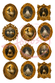 Reispapier Ghosts in Frames A4 25-30g/m² 1 Bogen