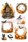 Reispapier Halloween Theme A4 25-30g/m² 1 Bogen