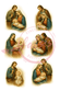 Reispapier Heilige Familie A4 25-30g/m² 1 Bogen