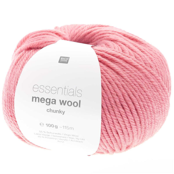 Rico Essentials Mega Wool Chunky 55% Schurwolle 45% Polyacryl 100g 125m