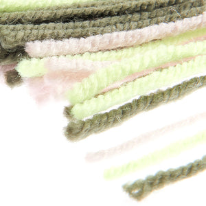 Rico Hooki Hooki Knüpfgarn marmoriert 6,5cm 200 Fäden verschiedene Farben