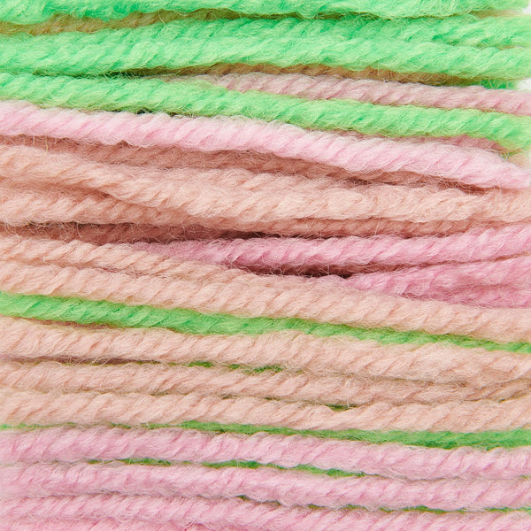 Rico Hooki Hooki Knüpfgarn marmoriert 6,5cm 200 Fäden verschiedene Farben
