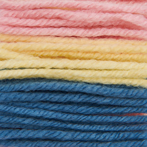 Rico Hooki Hooki Knüpfgarn marmoriert 6,5cm 200 Fäden verschiedene Farben