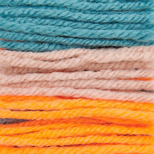 Rico Hooki Hooki Knüpfgarn marmoriert 6,5cm 200 Fäden verschiedene Farben