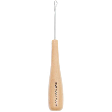 Rico Hooki Hooki Knüpfhaken 3 mm mit Holzgriff