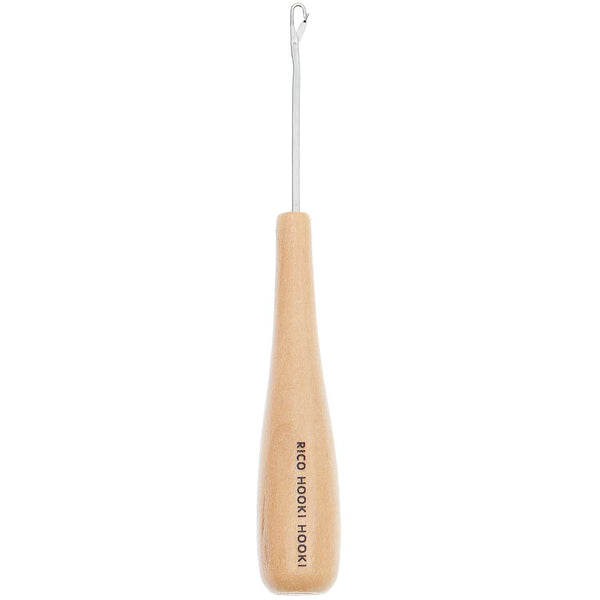 Rico Hooki Hooki Knüpfhaken 3 mm mit Holzgriff