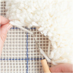 Rico Hooki Hooki Knüpfhaken 3 mm mit Holzgriff