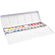 Rico Metallic Aquarellfarben Palette 24 x 1/2 Näpfe