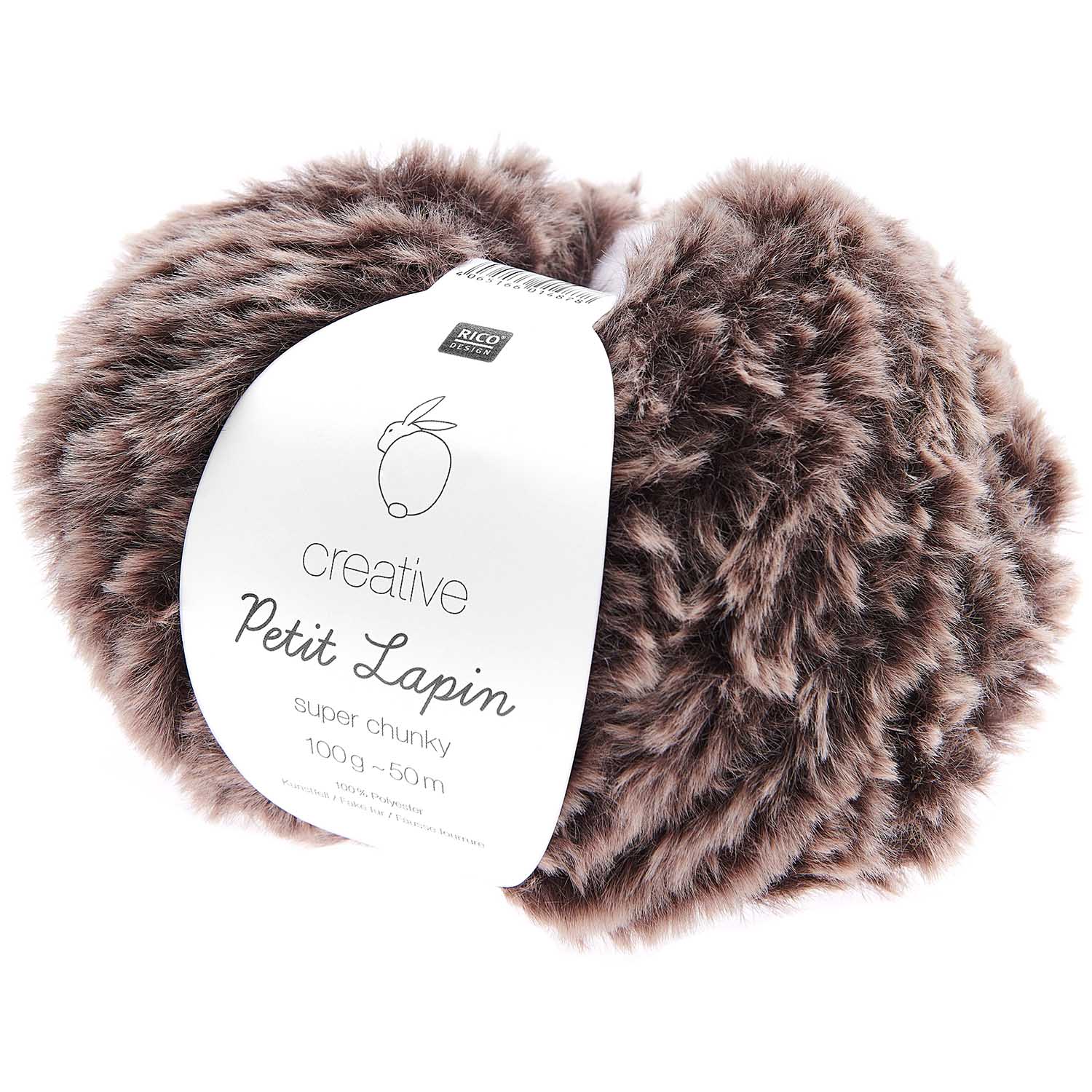 Rico Design Creative Petit Lapin Super Chunky Kunstfellgarn 100g 60m