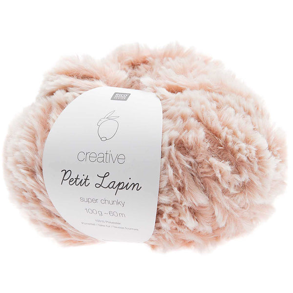 Rico Design Creative Petit Lapin Super Chunky Kunstfellgarn 100g 60m