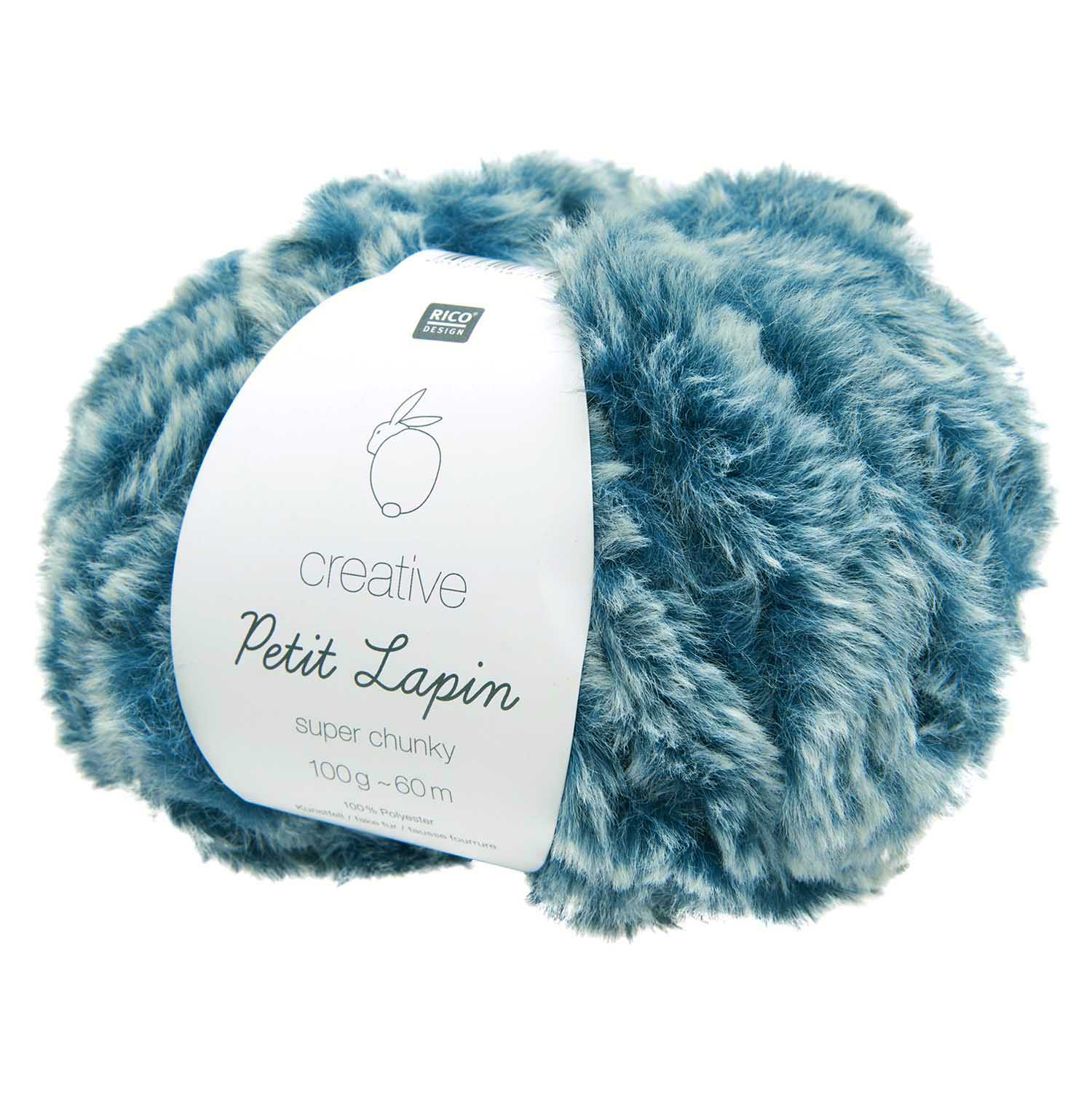 Rico Design Creative Petit Lapin Super Chunky Kunstfellgarn 100g 60m