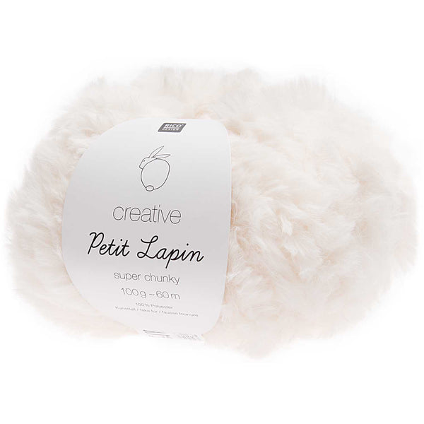 Rico Design Creative Petit Lapin Super Chunky Kunstfellgarn 100g 60m
