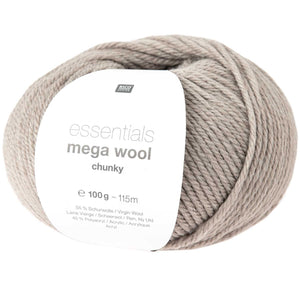 Rico Essentials Mega Wool Chunky 55% Schurwolle 45% Polyacryl 100g 125m