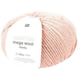 Rico Essentials Mega Wool Chunky 55% Schurwolle 45% Polyacryl 100g 125m